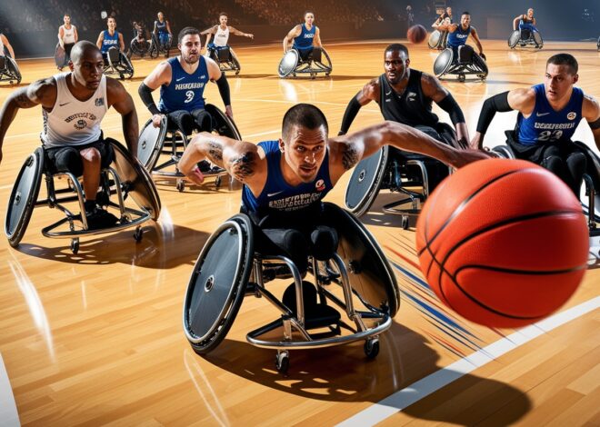 Wheelchair basketball rules in Paralympic Games