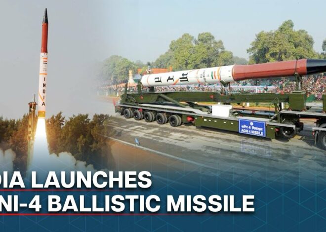 India Successfully Test Fires Agni-4 Ballistic Missile In Odisha