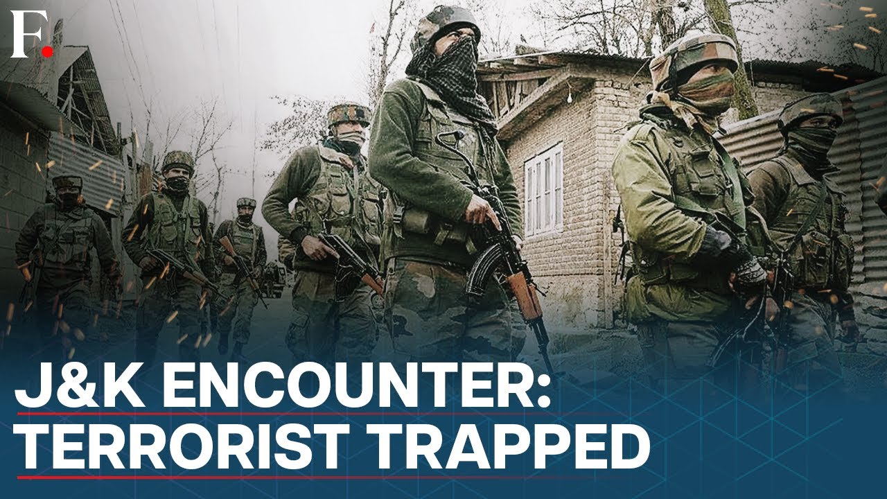 Top Terror Commander Trapped in Gunfight With Security Forces in J&K